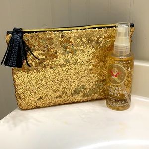 Fragrance Mist and Makeup Pouch